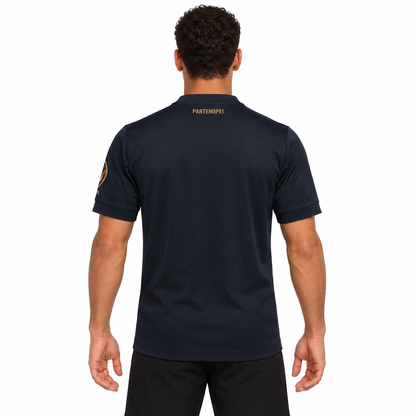 Camisa Napoli Third 26/27 Torcedor Masculina - Azul-marinho — modelo de costas