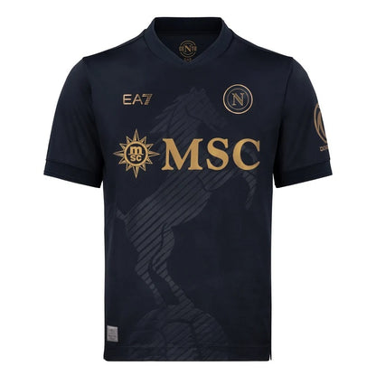 Camisa Napoli Third 26/27 Torcedor Masculina - Azul-marinho — camisa de frente