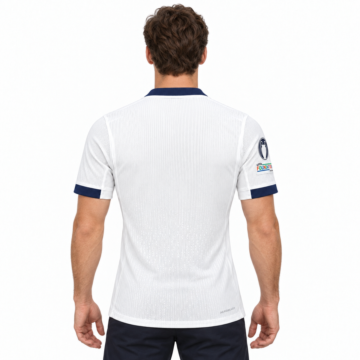 Camisa PSG Away 26/27 Jogador Masculina Com Patchs - costas