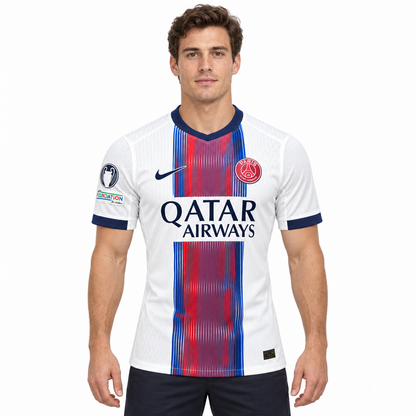 Camisa PSG Away 26/27 Jogador Masculina Com Patchs - frente