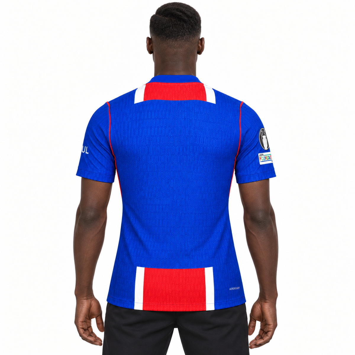 Camisa PSG Home 26/27 Jogador Masculina Com Patchs - costas