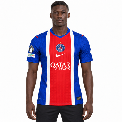 Camisa PSG Home 26/27 Jogador Masculina Com Patchs - frente