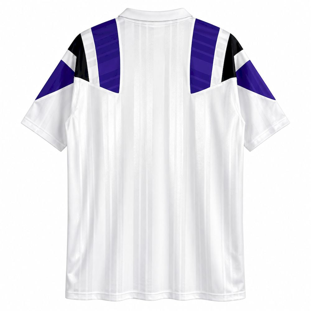 Camisa Real Madrid EQT Retrô Masculina - Branca — camisa de costas