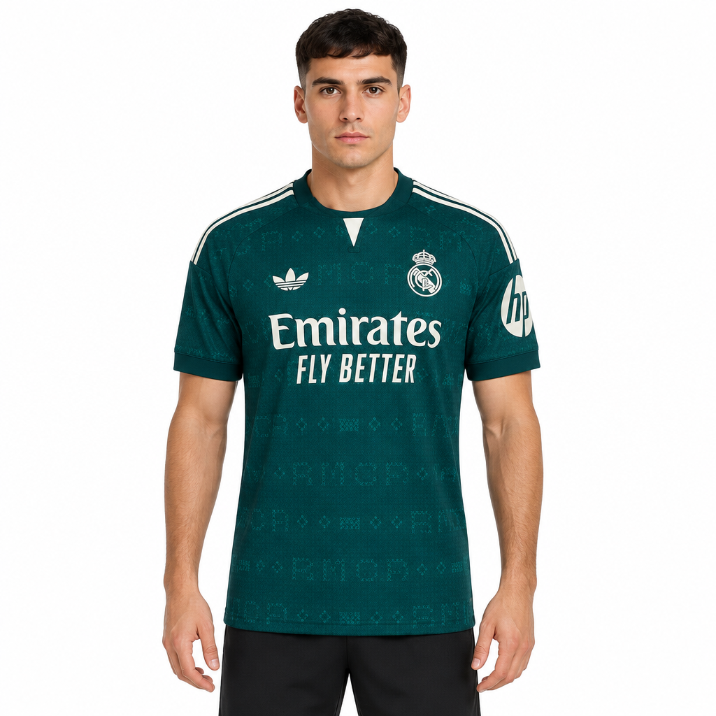 Camisa Real Madrid Third 26/27 Torcedor Masculina - frente