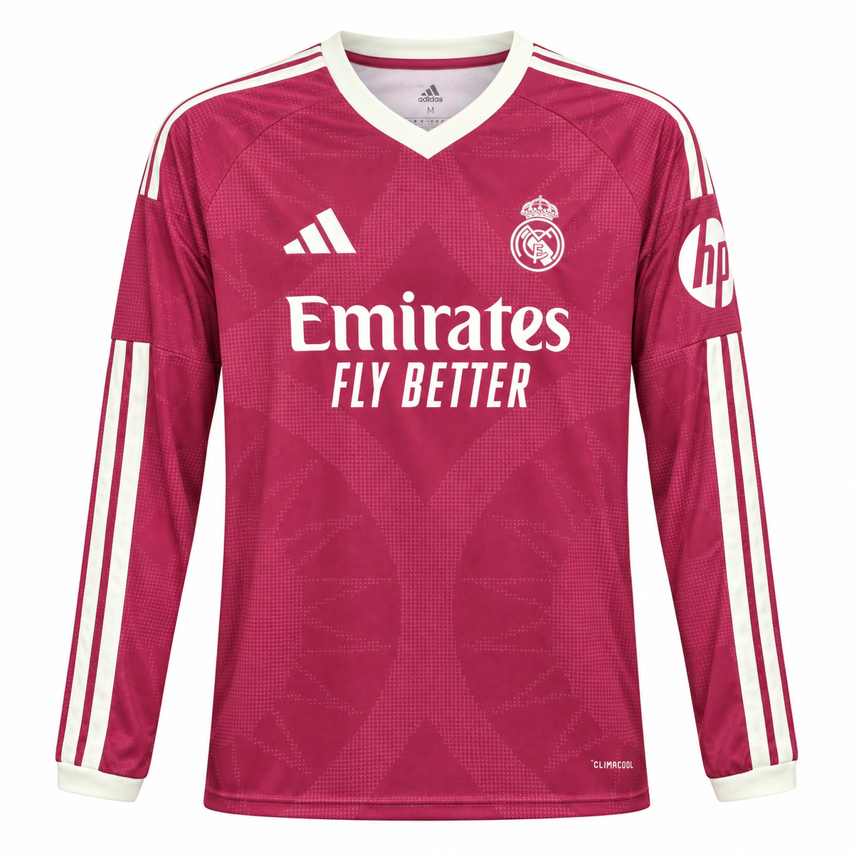 Camisa Real Madrid Third 26/27 Torcedor Masculina Manga Longa - Rosa — camisa de frente