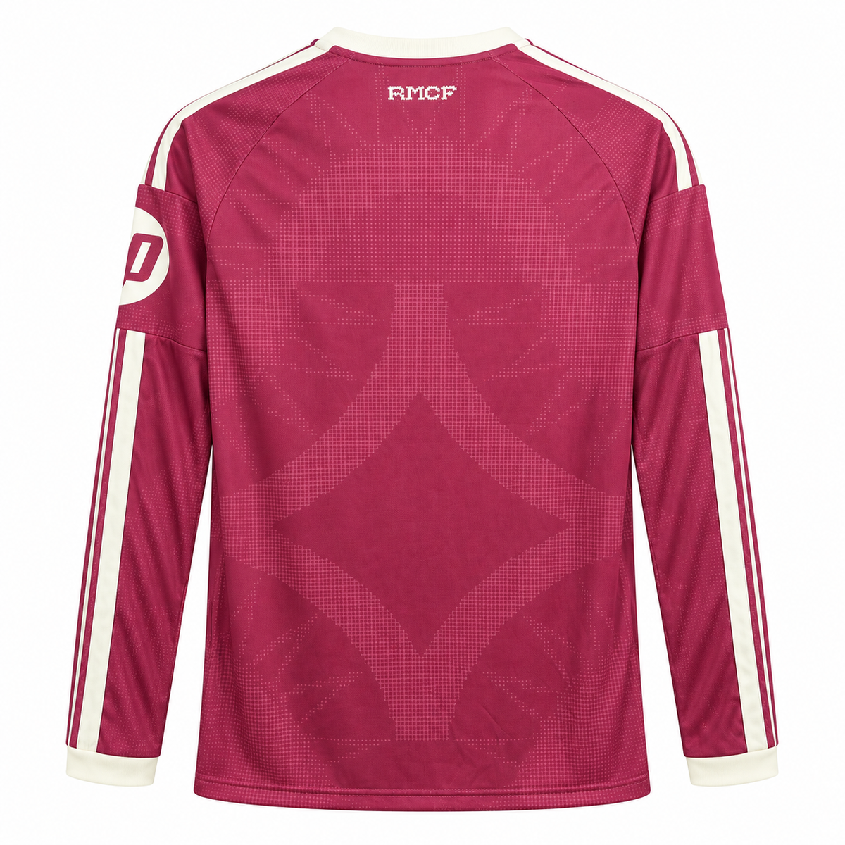 Camisa Real Madrid Third 26/27 Torcedor Masculina Manga Longa - Rosa — camisa de costas