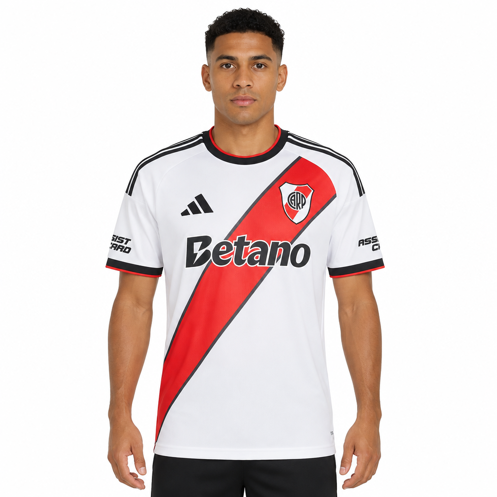 Camisa River Plate Home 26/27 Torcedor Masculina - frente