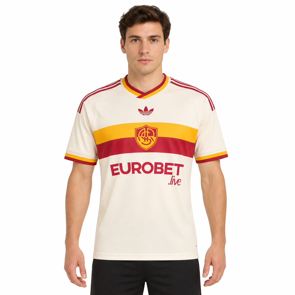 Camisa Roma Away 26/27 Torcedor Masculina - frente