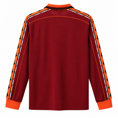 Camisa Roma Home 1998/99 Retrô Masculina Manga Longa - Imagem 4