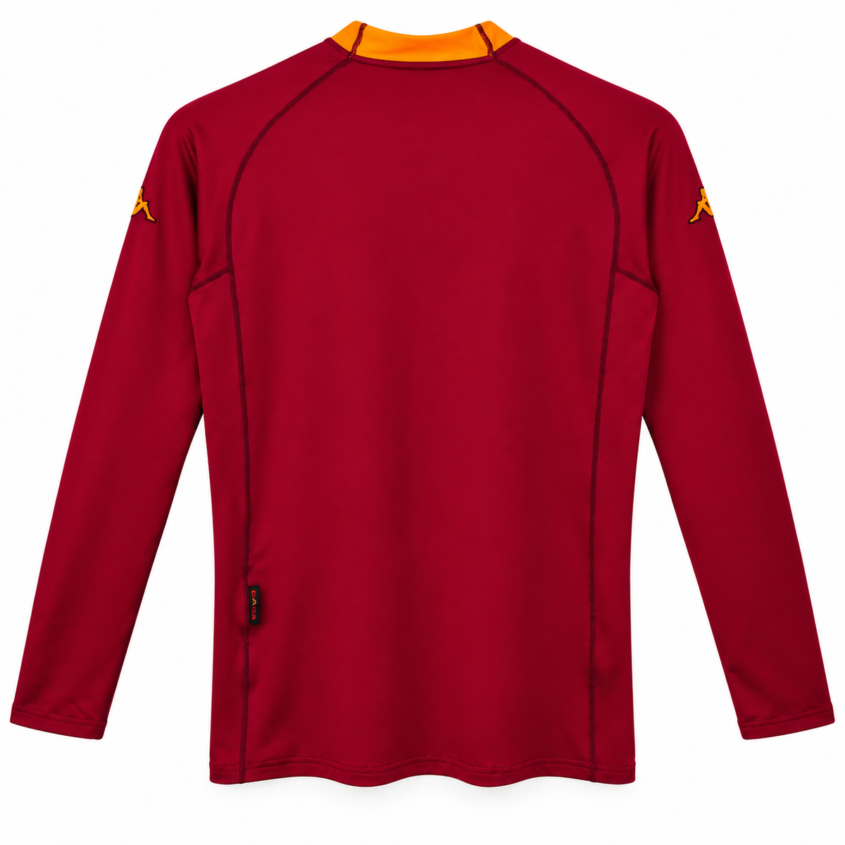 Camisa Roma Home 2002/03 Retrô Masculina Manga Longa - Imagem 4