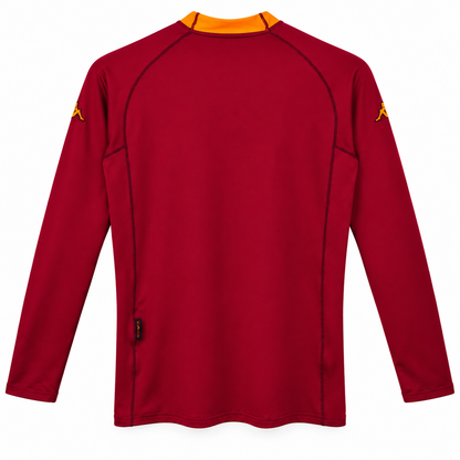 Camisa Roma Home 2002/03 Retrô Masculina Manga Longa - Imagem 4