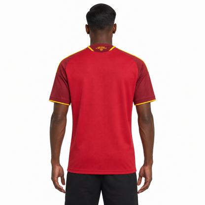 Camisa Roma Home 26/27 Torcedor Masculina - costas