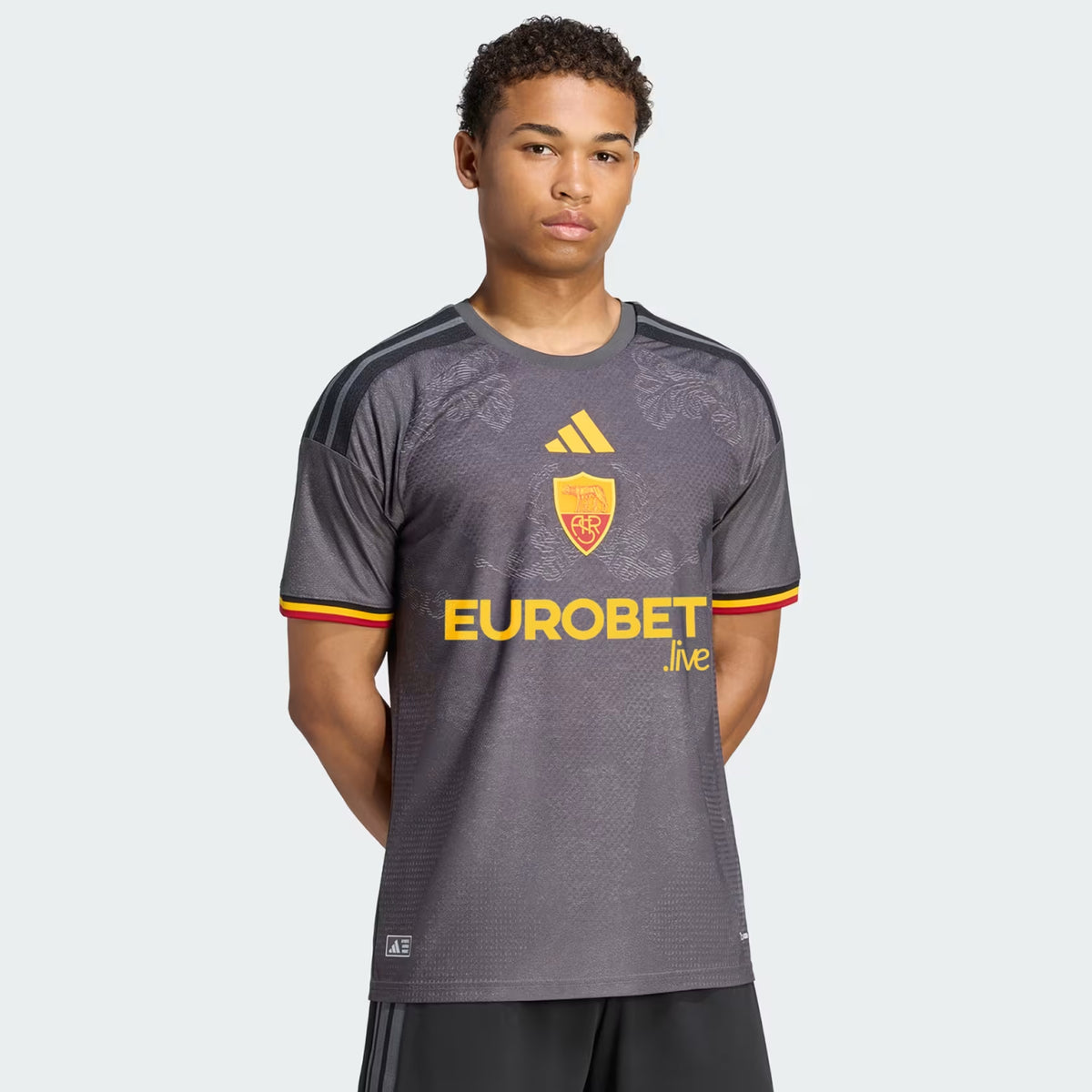 Camisa Roma Third 26/27 Jogador Masculina - frente