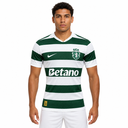 Camisa Sporting Home 26/27 Jogador Masculina - frente