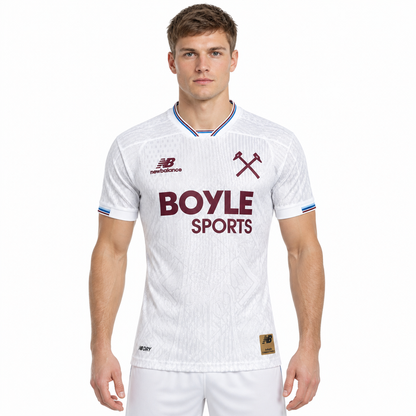 Camisa West Ham Away 26/27 Jogador Masculina - frente
