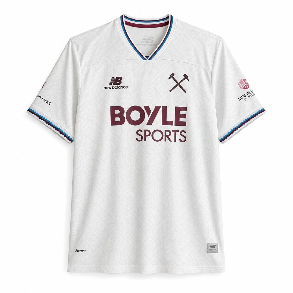 Camisa West Ham Away 26/27 Torcedor Masculina - Imagem 3
