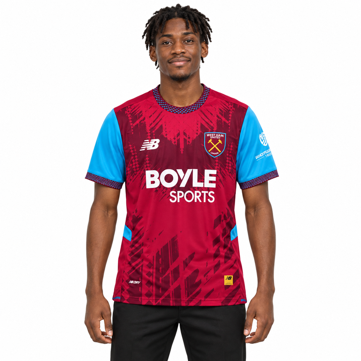 Camisa West Ham Home 26/27 Torcedor Masculina - Imagem 1