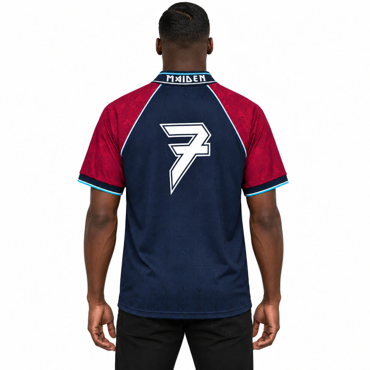 Camisa West Ham X Iron Maiden 1999 Retrô Masculina - Imagem 2