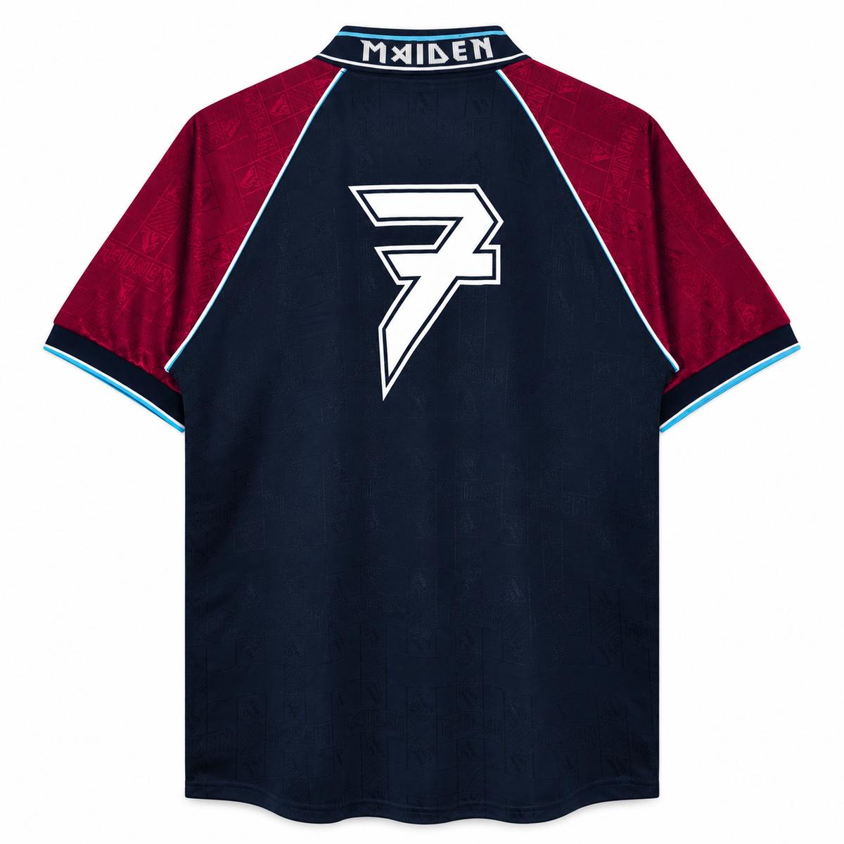 Camisa West Ham X Iron Maiden 1999 Retrô Masculina - Imagem 4
