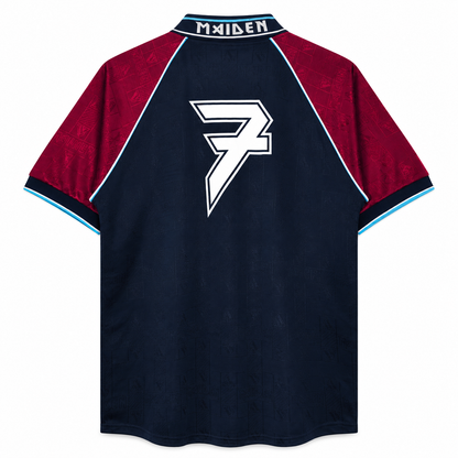 Camisa West Ham X Iron Maiden 1999 Retrô Masculina - Imagem 4