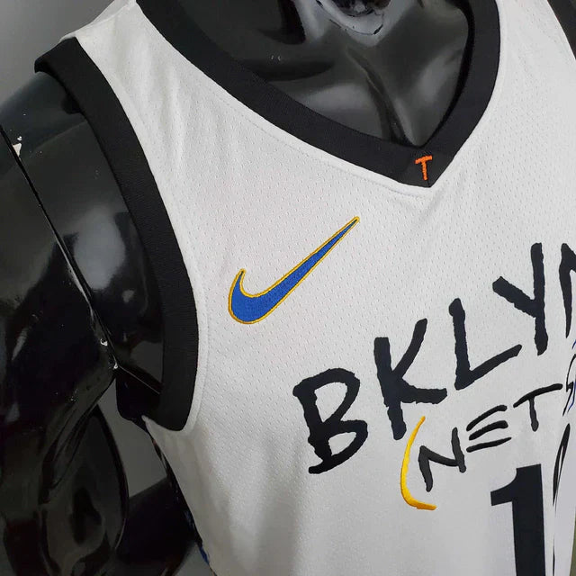 Camisa Regata Brooklyn Nets Branca - Masculina