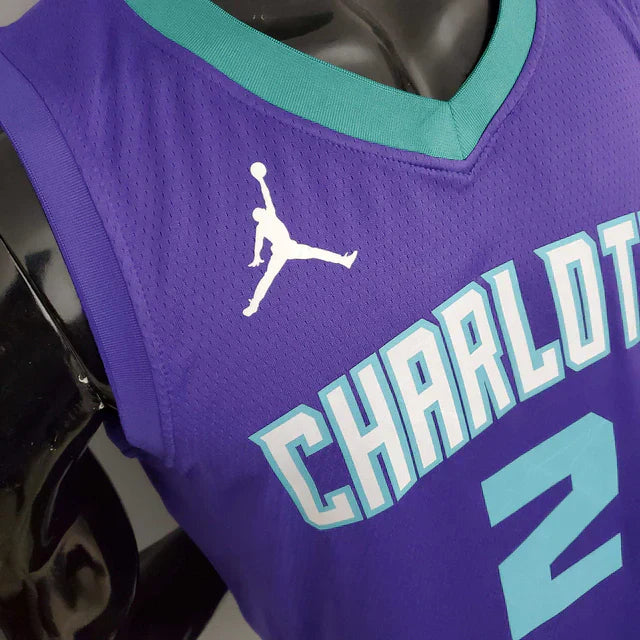 Camisa Regata Charlotte Hornets Roxa - Masculina