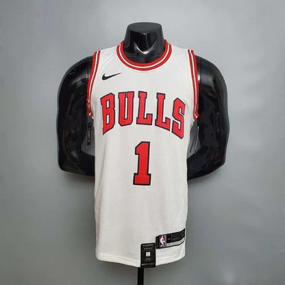 Camisa Regata Chicago Bulls Branca - Masculina