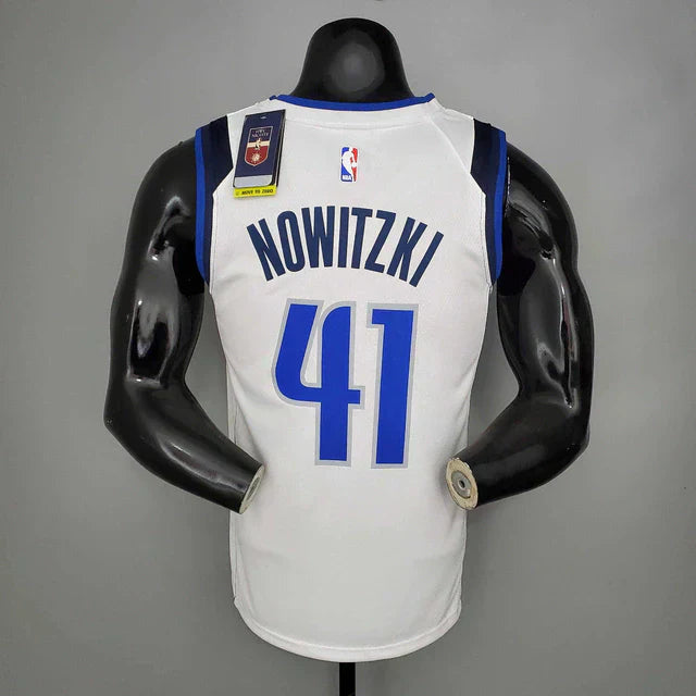 Camisa Regata Dallas Mavericks Branca - Masculina