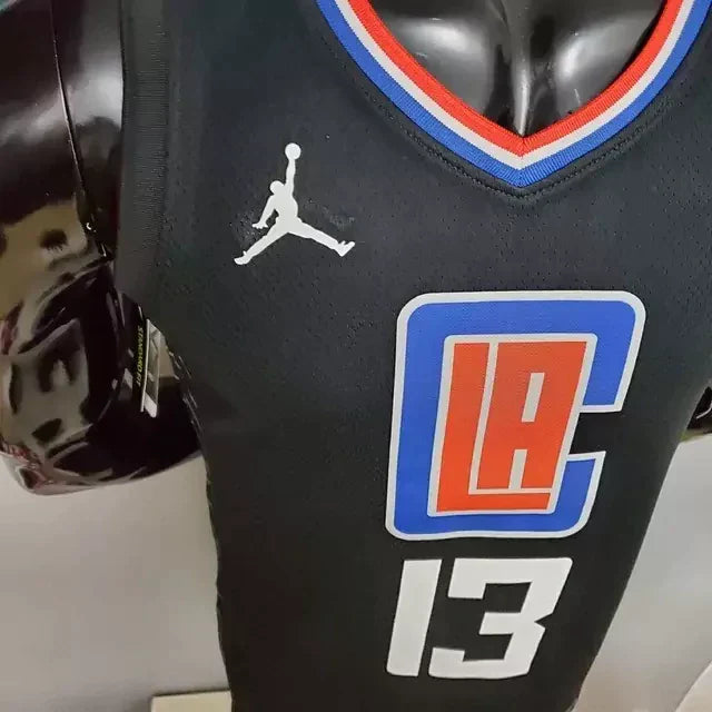 Camisa Regata Los Angeles Clippers Preta City Edition - Masculina