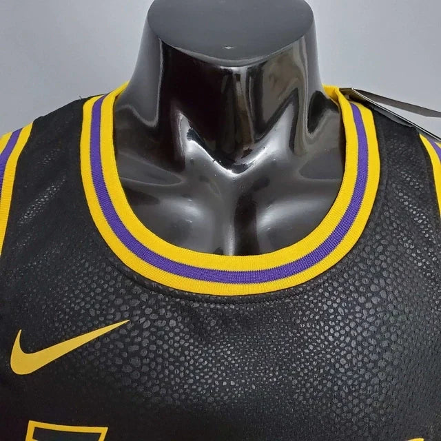 Camisa Regata Los Angeles Lakers Preta Black Mamba - Masculina