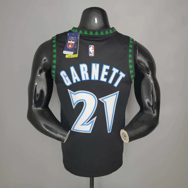 Camisa Regata NBA Minnesota Timberwolves Preta - Masculina
