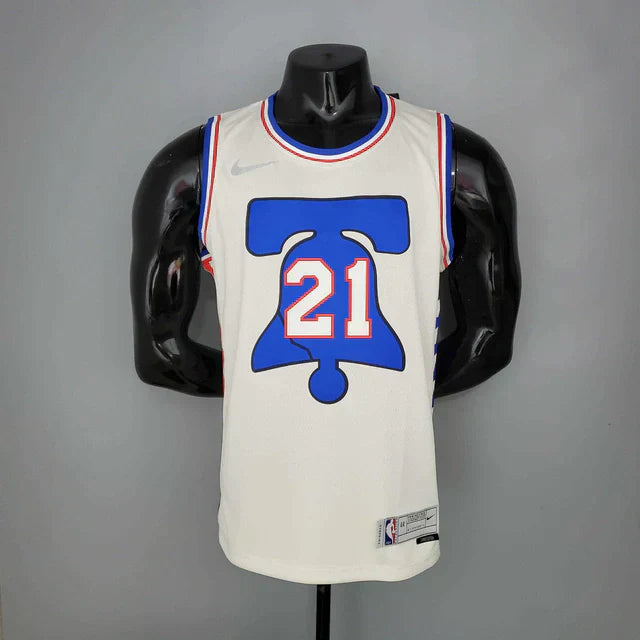Camisa Regata NBA Philadelphia 76ers Branca - Masculina