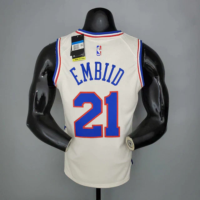 Camisa Regata NBA Philadelphia 76ers Branca - Masculina