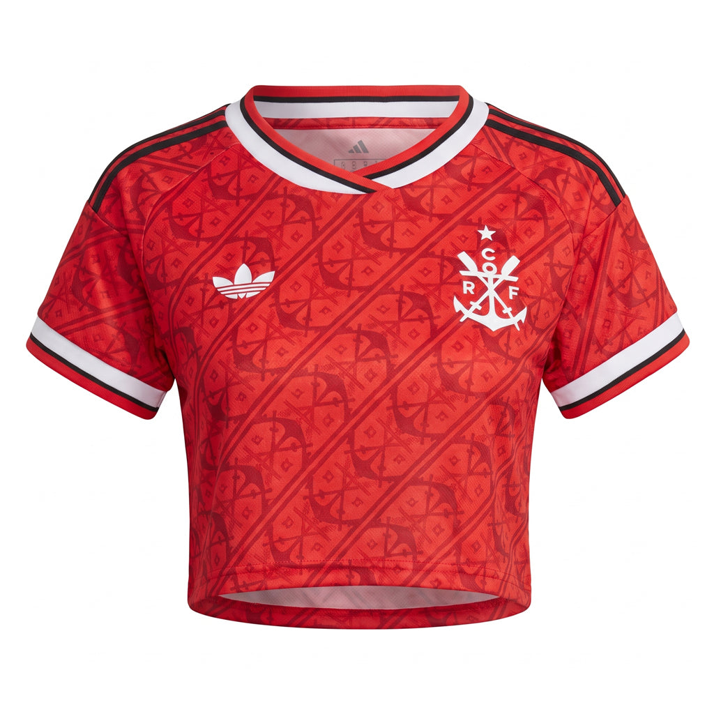 Cropped Flamengo Third 26/27 - Torcedor Feminina - Vermelha