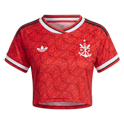 Cropped Flamengo Third 26/27 - Torcedor Feminina - Vermelha