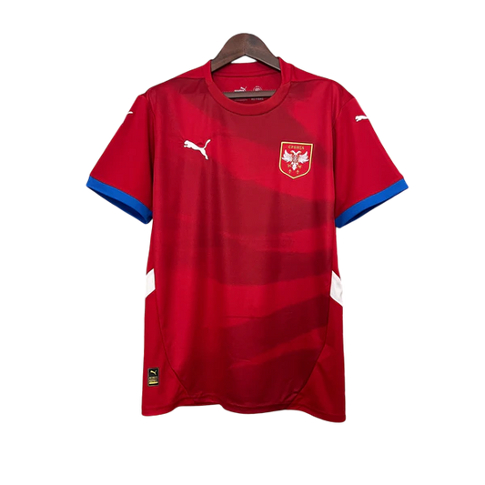 Camisa Servia Home 24/25 - Torcedor Masculina Lançamento