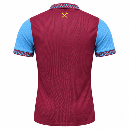 Camisa West Ham Home 26/27 Jogador Masculina - camisa costas