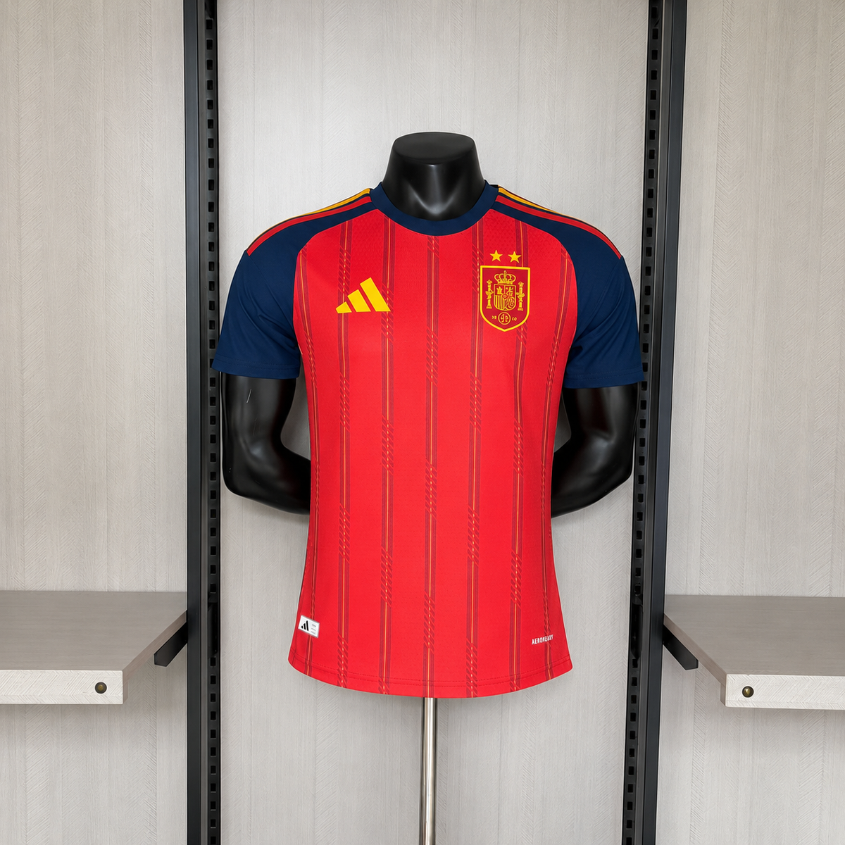 Camisa Espanha Home 26/27 Jogador Masculina - camisa frente
