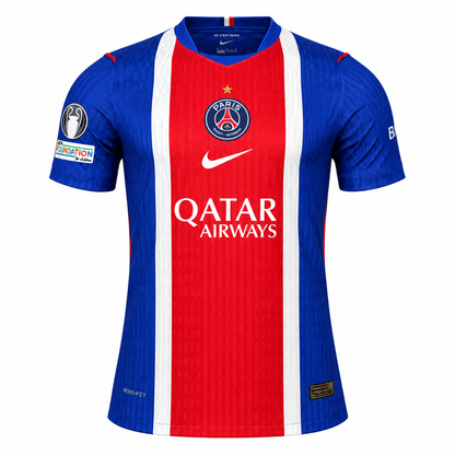 Camisa PSG Home 26/27 Jogador Masculina Com Patchs - camisa frente