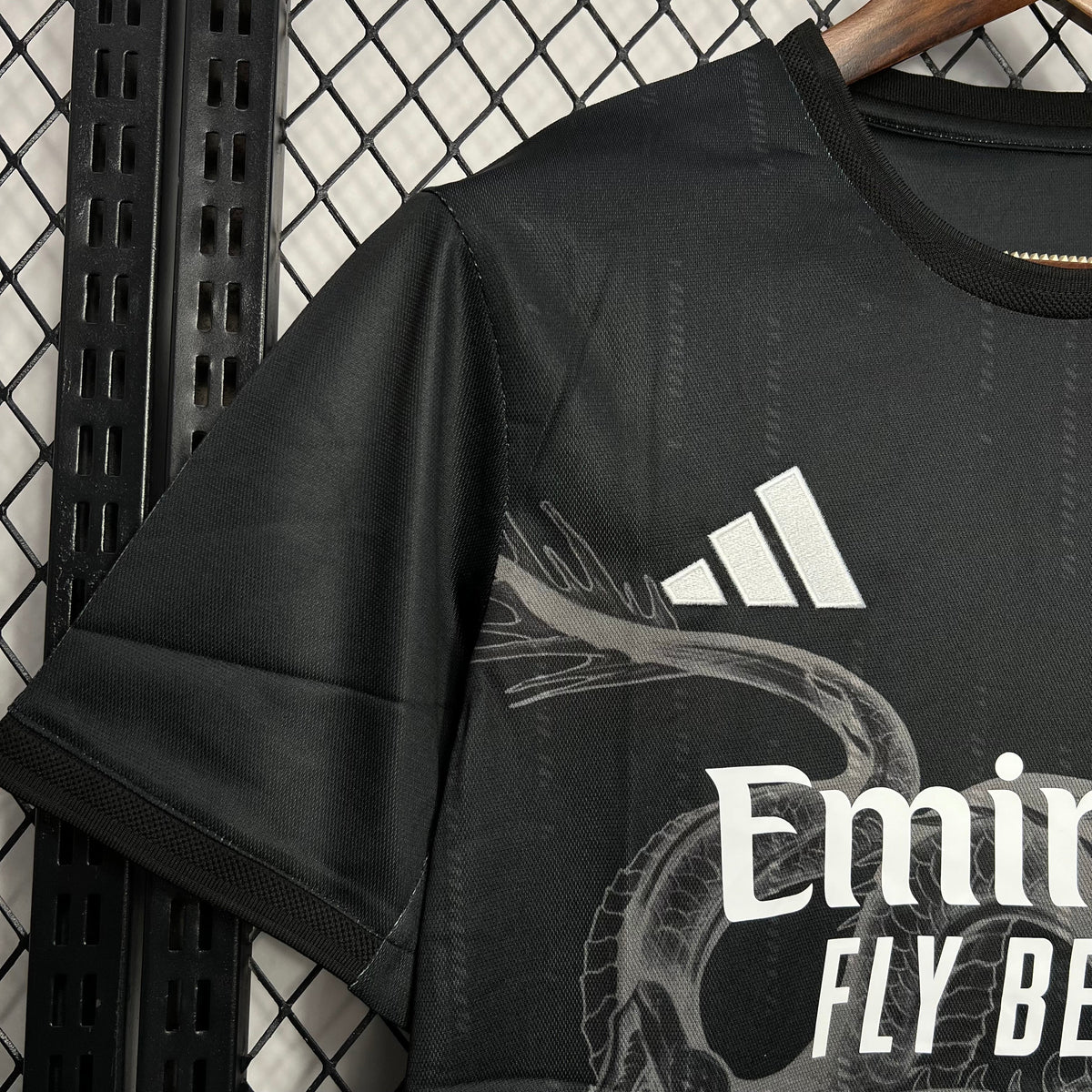 Camisa Real Madrid Edição Especial Preta 24/25 - Torcedor Masculina Lançamento