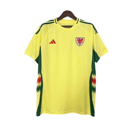 Camisa País de Gales Away 24/25 - Torcedor Masculina Lançamento