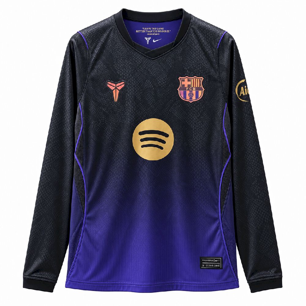 Camisa Barcelona Away 26/27 Torcedor Masculina Manga Longa imagem 3