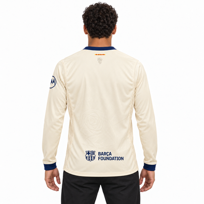 Camisa Barcelona Fourth 26/27 Torcedor Masculina Manga Longa imagem 2