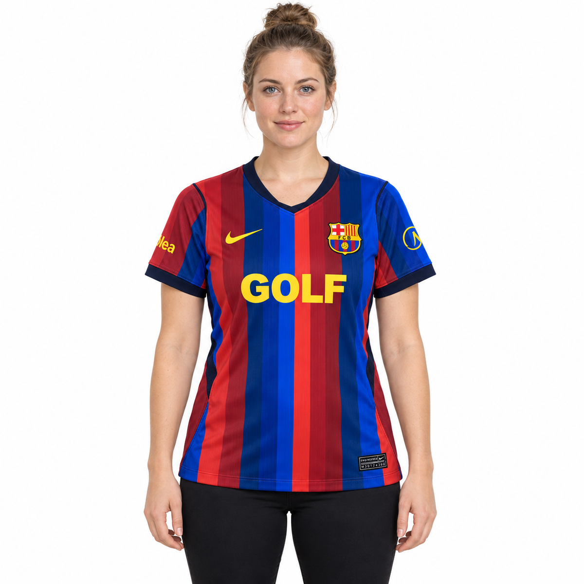 Camisa Barcelona Home GOLF 26/27 Feminina Babylook imagem 1