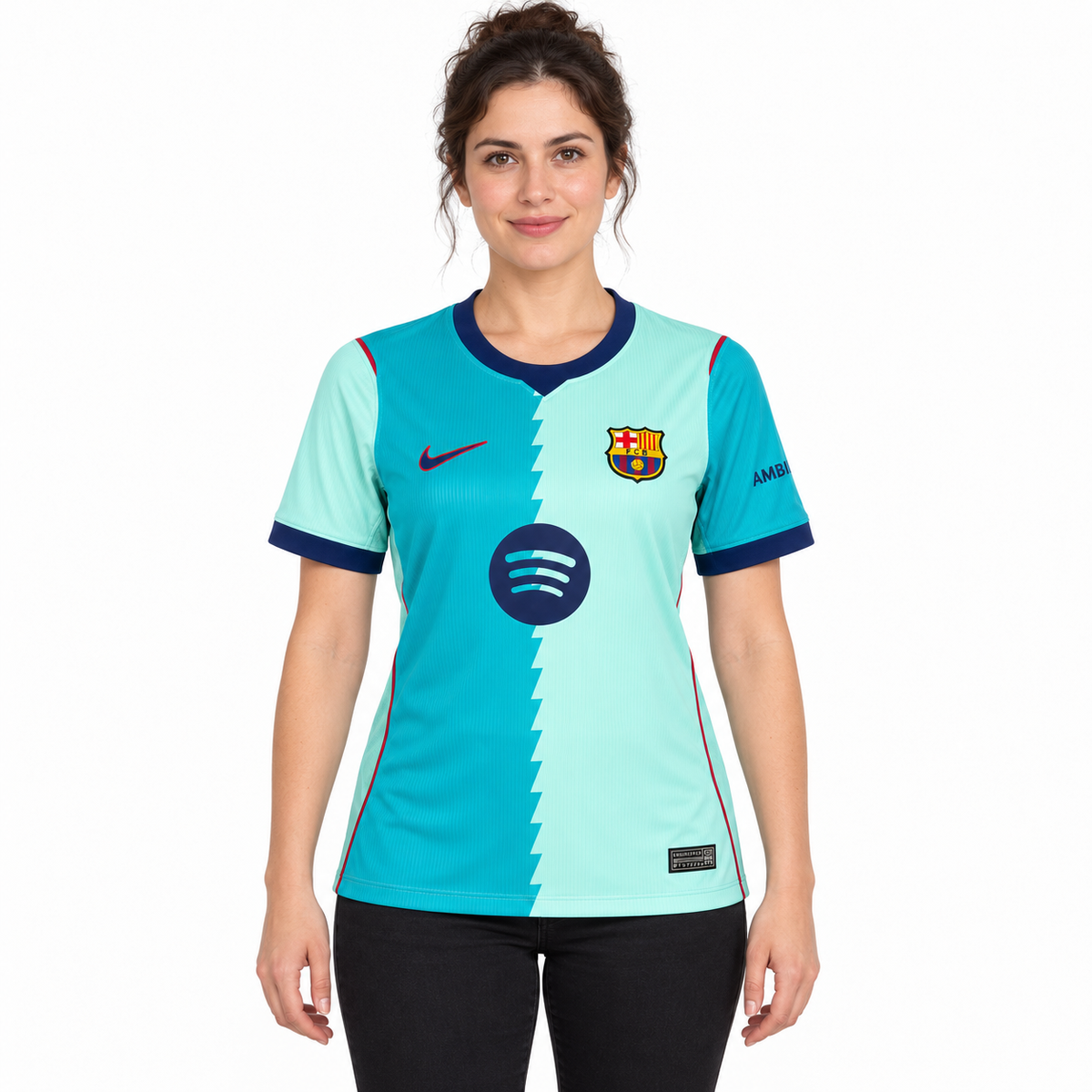 Camisa Barcelona Third 26/27 Feminina Babylook imagem 1