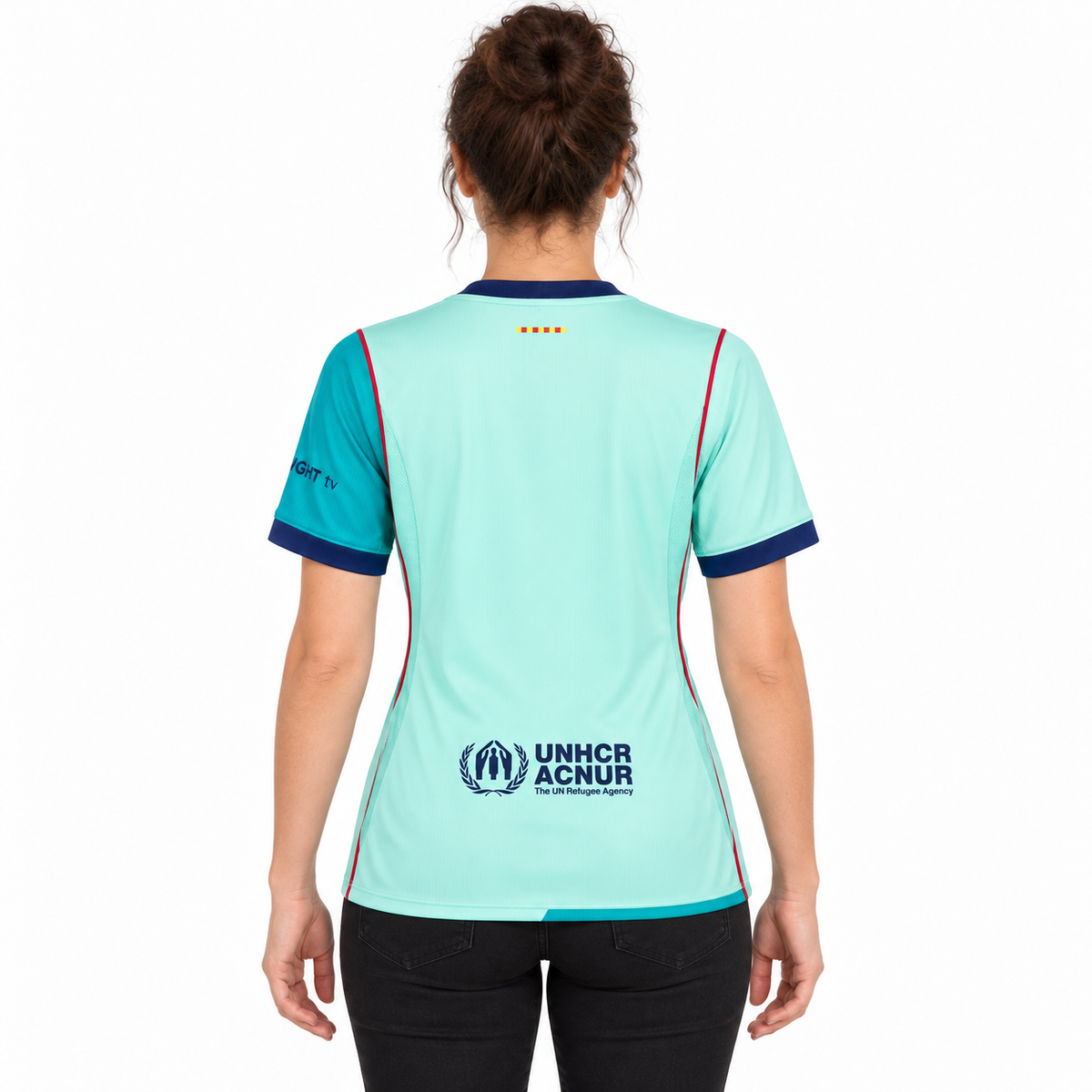 Camisa Barcelona Third 26/27 Feminina Babylook imagem 2