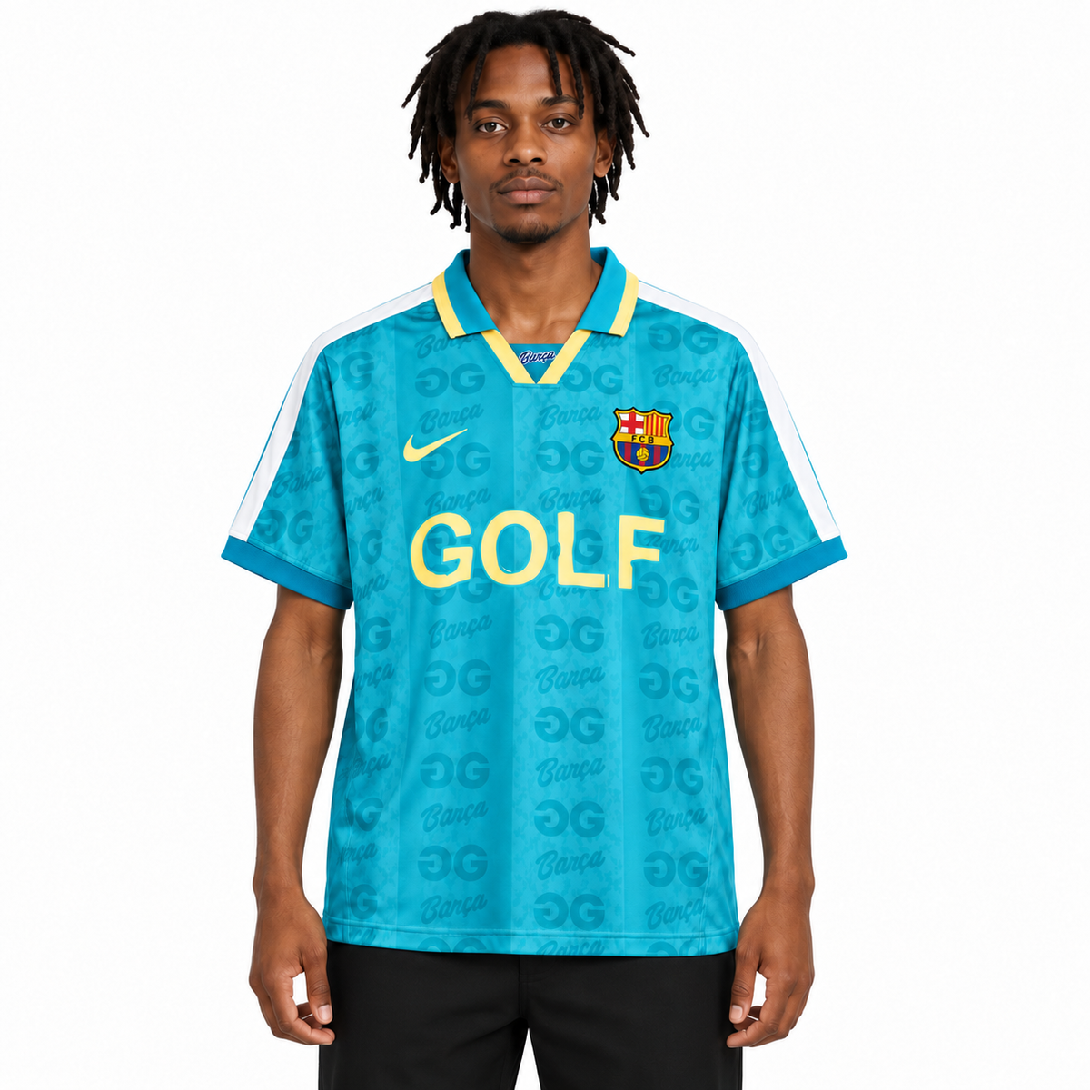 Camisa Barcelona X GOLF 26/27 Torcedor Masculina imagem 1
