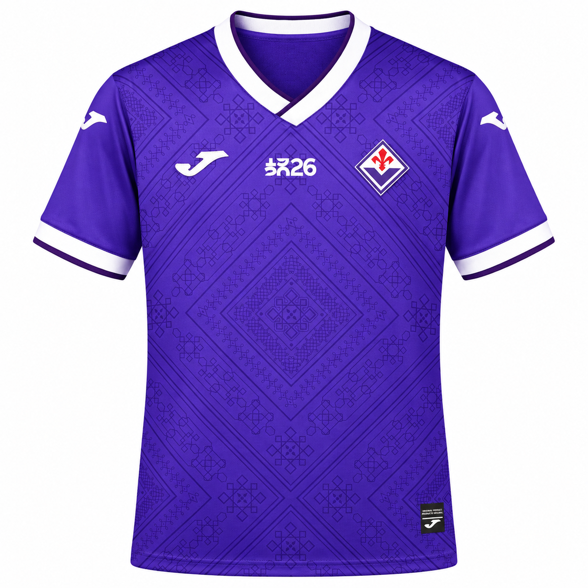 Fiorentina Home 26/27 Torcedor Masculina — modelo de frente