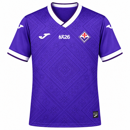 Fiorentina Home 26/27 Torcedor Masculina — modelo de frente