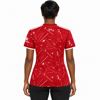 Camisa Liverpool Home 26/27 Feminina Babylook — modelo de costas